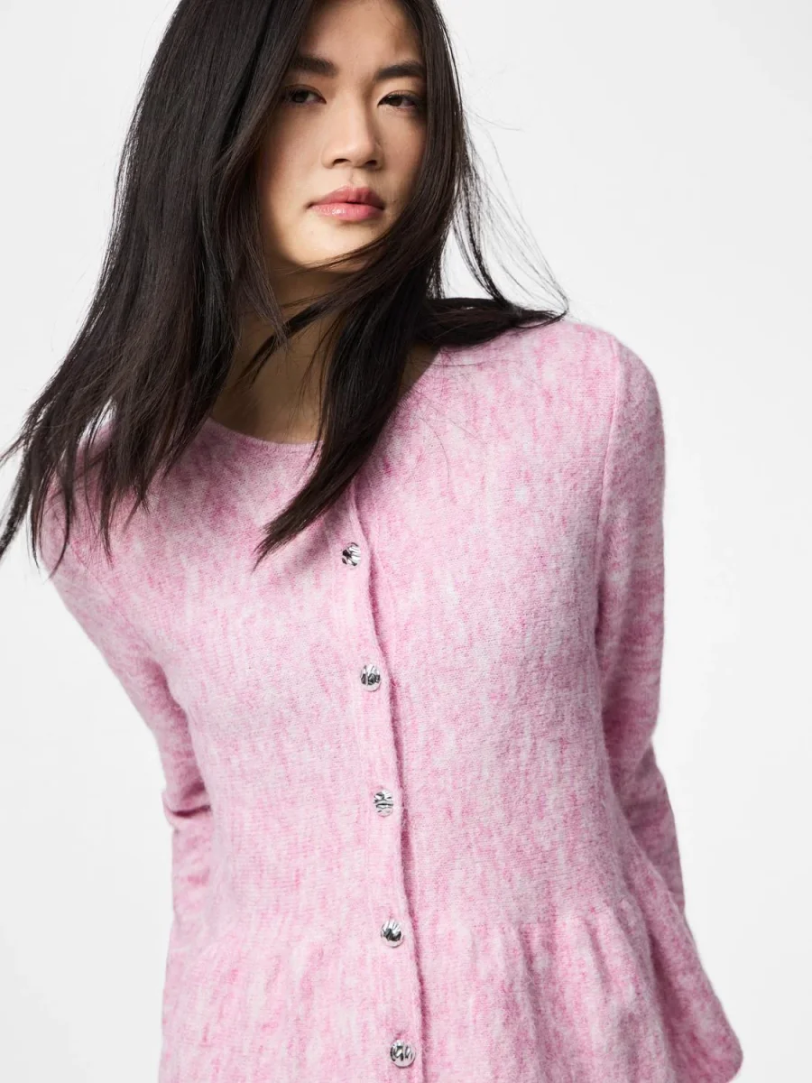 PCPINGE Knit Cardigan - Roseate Spoonbill - Bild 4