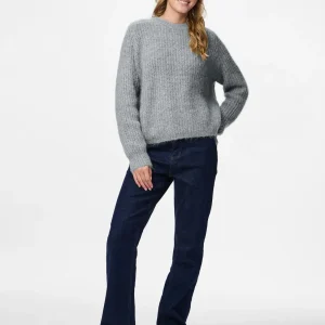 PCCLEO Pullover - Medium Grey Melange