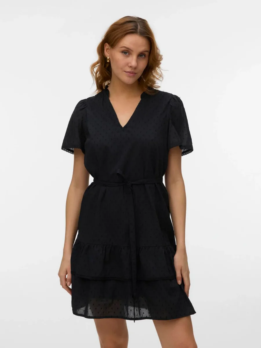 VMTRINE Short Dress - Black - Bild 3