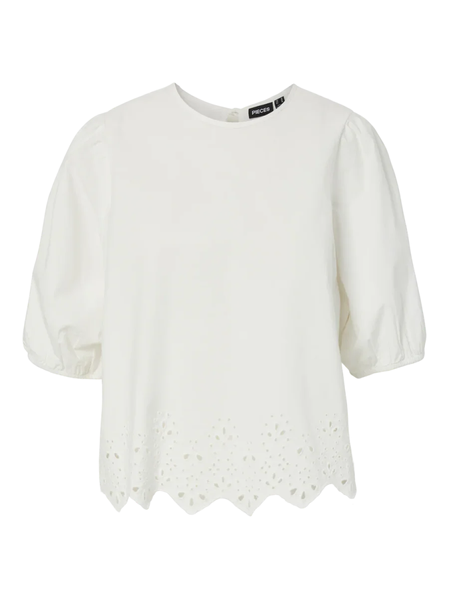 PCSALMINA Top - Cloud Dancer