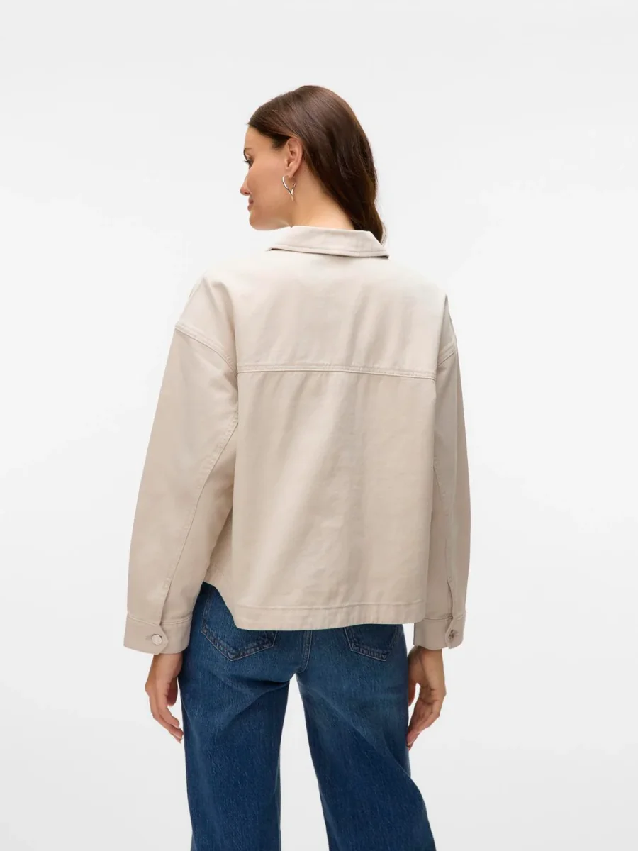 VMJAMIE Denim Jacket - Birch - Bild 6
