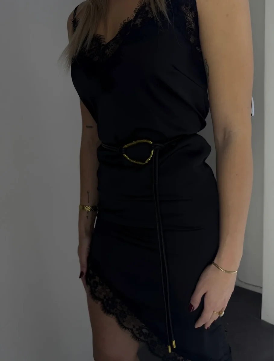 PCNOMI Short Dress - Black - Bild 4