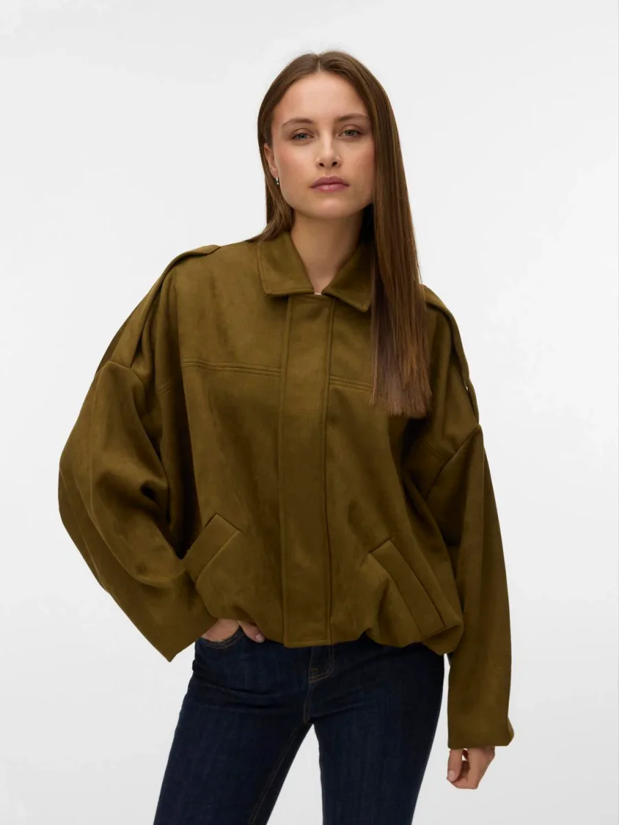 VMHAZEL Otw Bomber - Military Olive - Bild 3