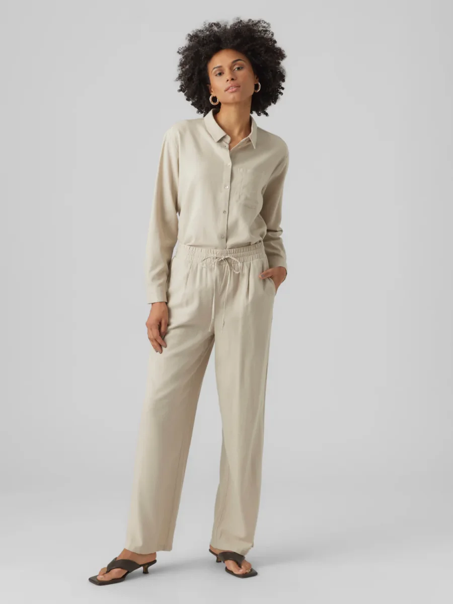 VMJESMILO Pants - Silver Lining - Bild 7