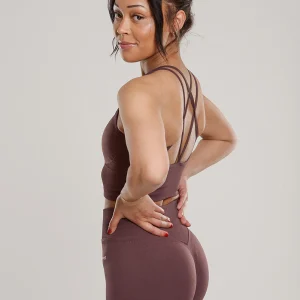 Signature Contouring Top Burgundy