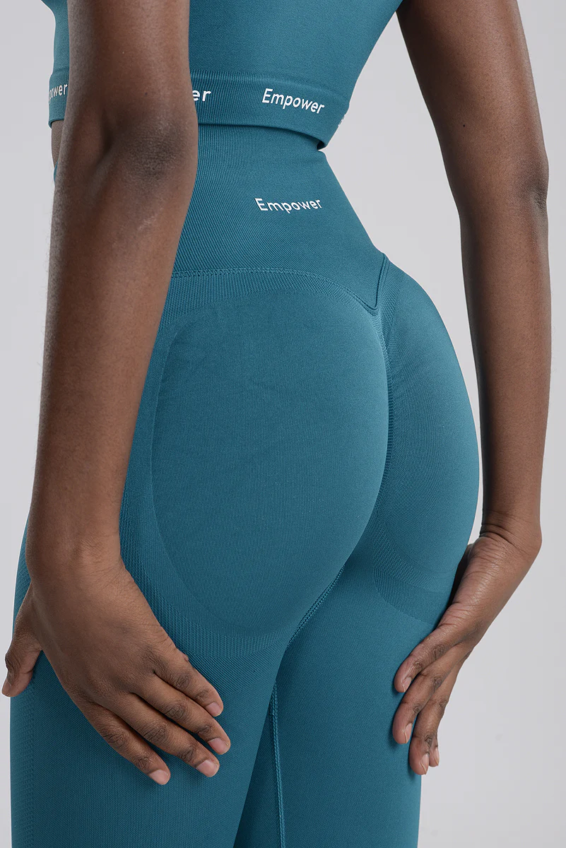 Ultra Contour Seamless Tights Dark Turquoise - Bild 6