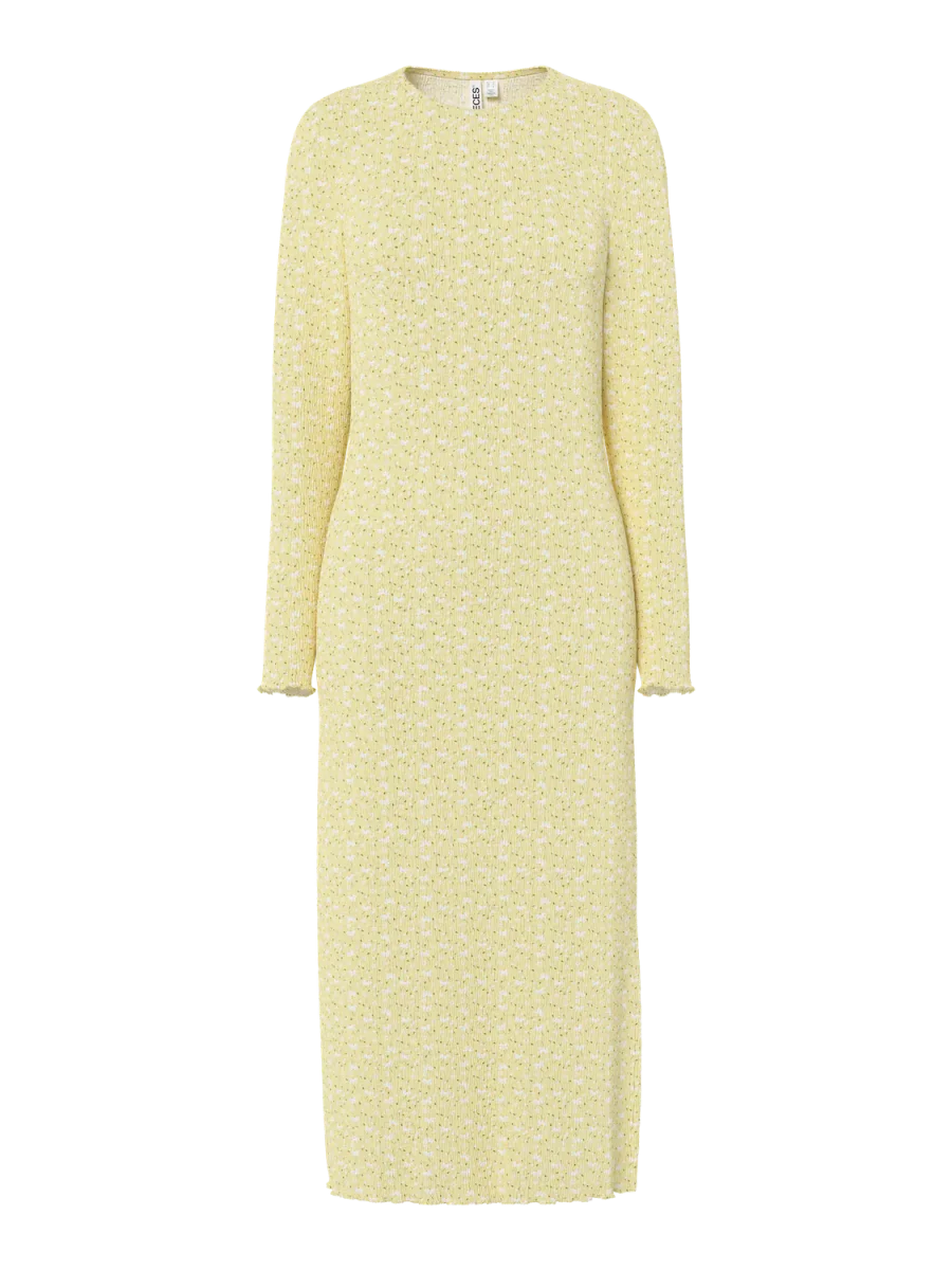 PCFLORA Midi Dress - French Vanilla - Bild 7