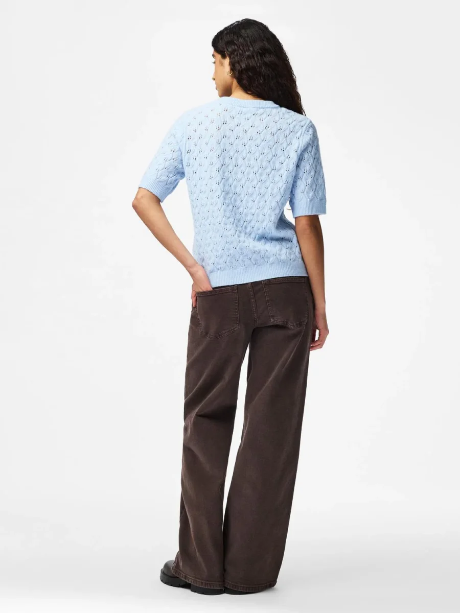 PCLELOU Pullover - Cashmere Blue - Bild 5