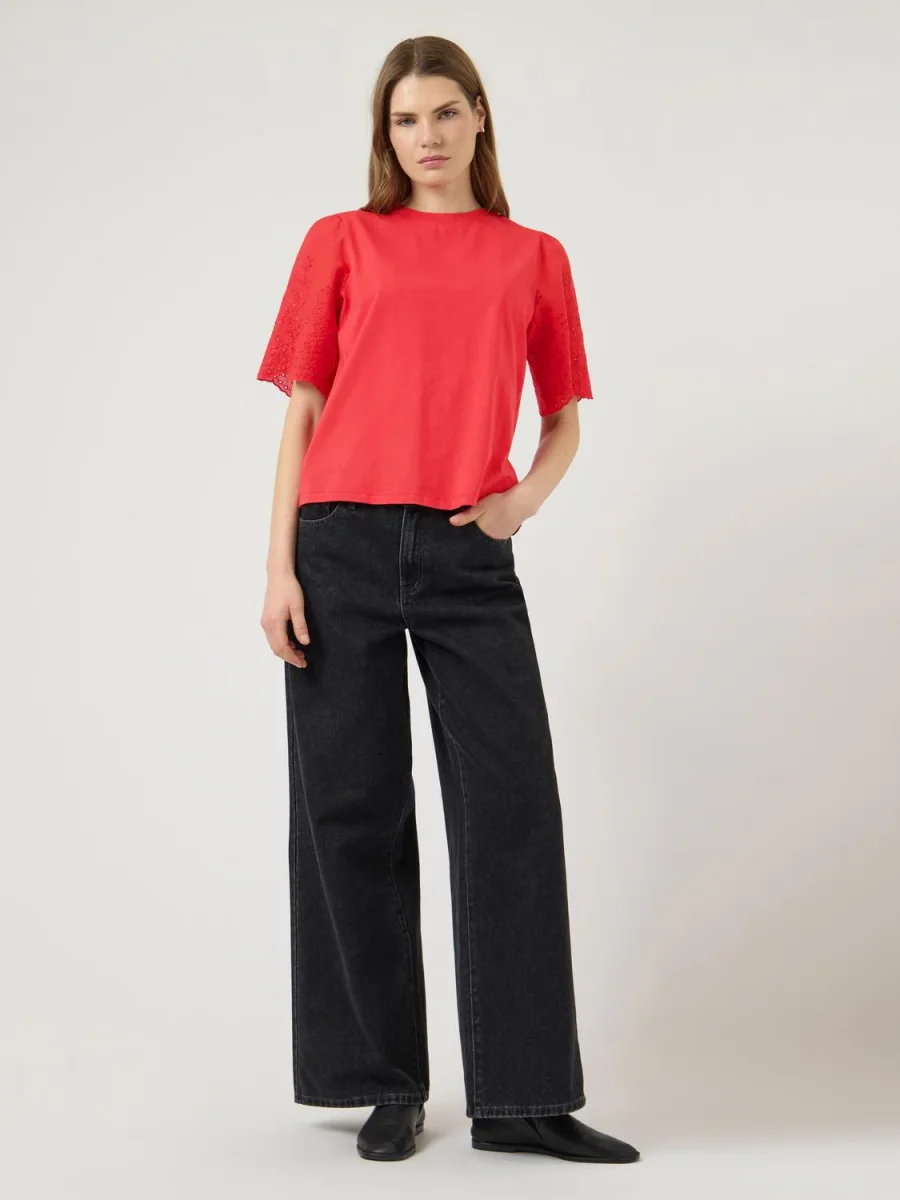 YASLEX Top - Fiery Red