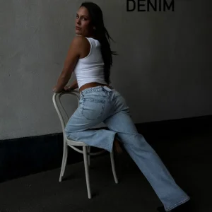 VMTESSA Jeans - Light Blue Denim