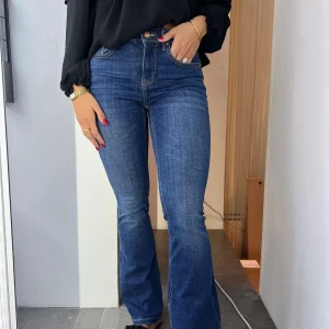VMFLASH Jeans - Dark Blue Denim