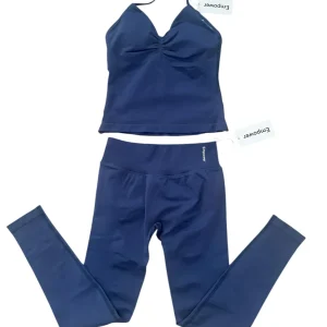 Ultra Smooth Contour Halter Set - Cloudy Navy