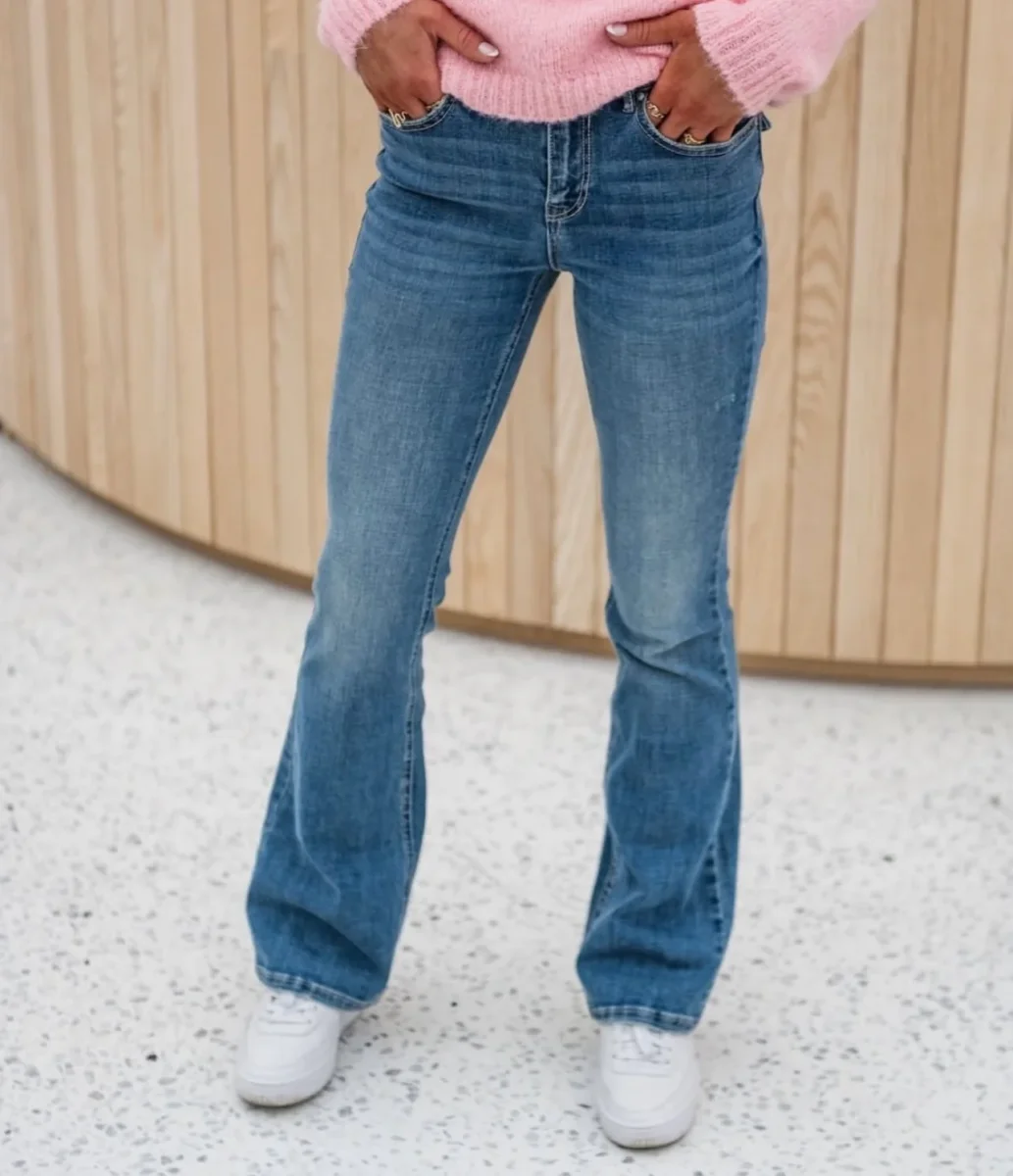 VMFLASH Jeans - Medium Blue Denim - Bild 6