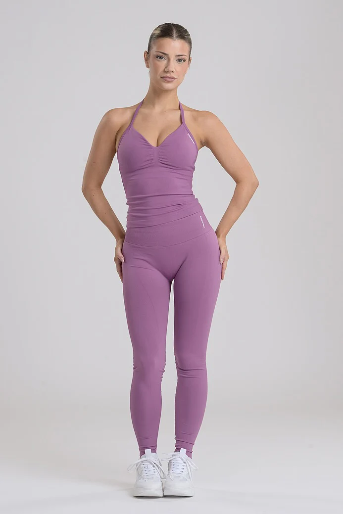 Empower Smooth Contour Halter Top Deep Violet - Bild 7