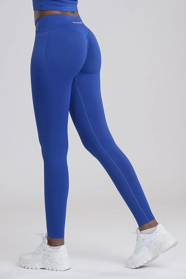 Empower Smooth Contour Tights Sky Blue