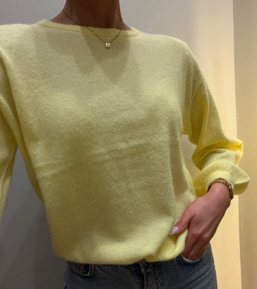 PCNAOMI Pullover - French Vanilla - Bild 3