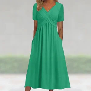 Nadia™ - Bekväm Maxi Klänning