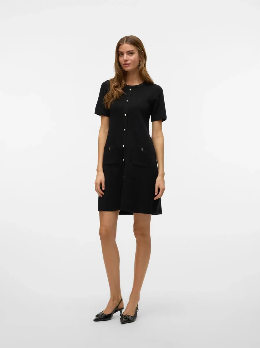 VMJOHANNA Midi Dress - Black - Bild 2