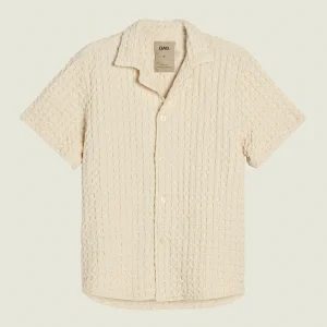 Ecru Cuba Waffle Shirt