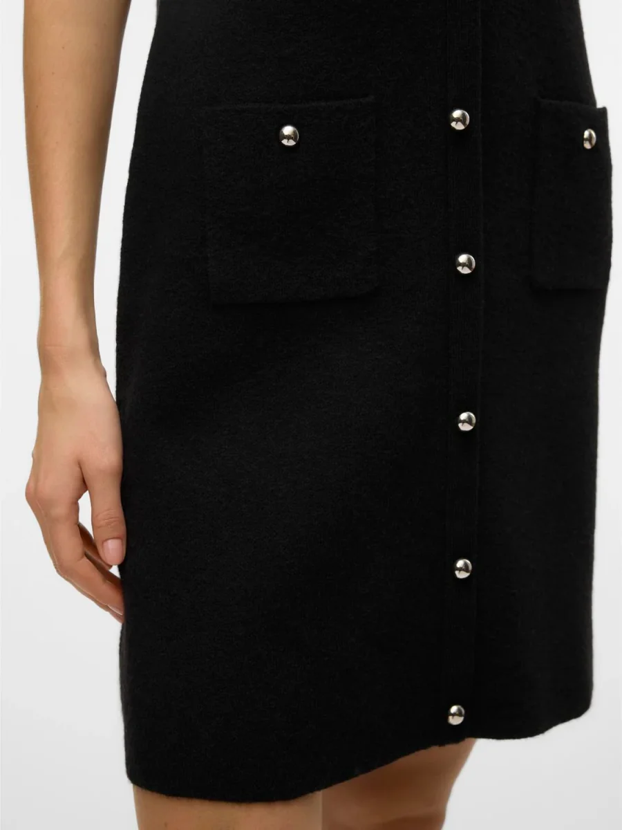 VMJOHANNA Midi Dress - Black - Bild 5