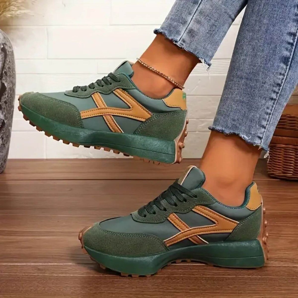 Selina™ - Halkfria Ortopediska Sneakers - Bild 6