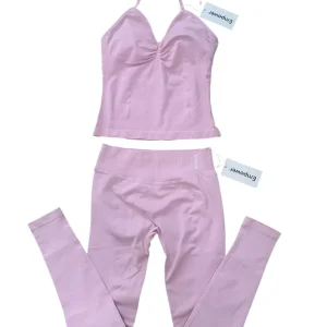 Ultra Smooth Contour Halter Set - Powder Pink