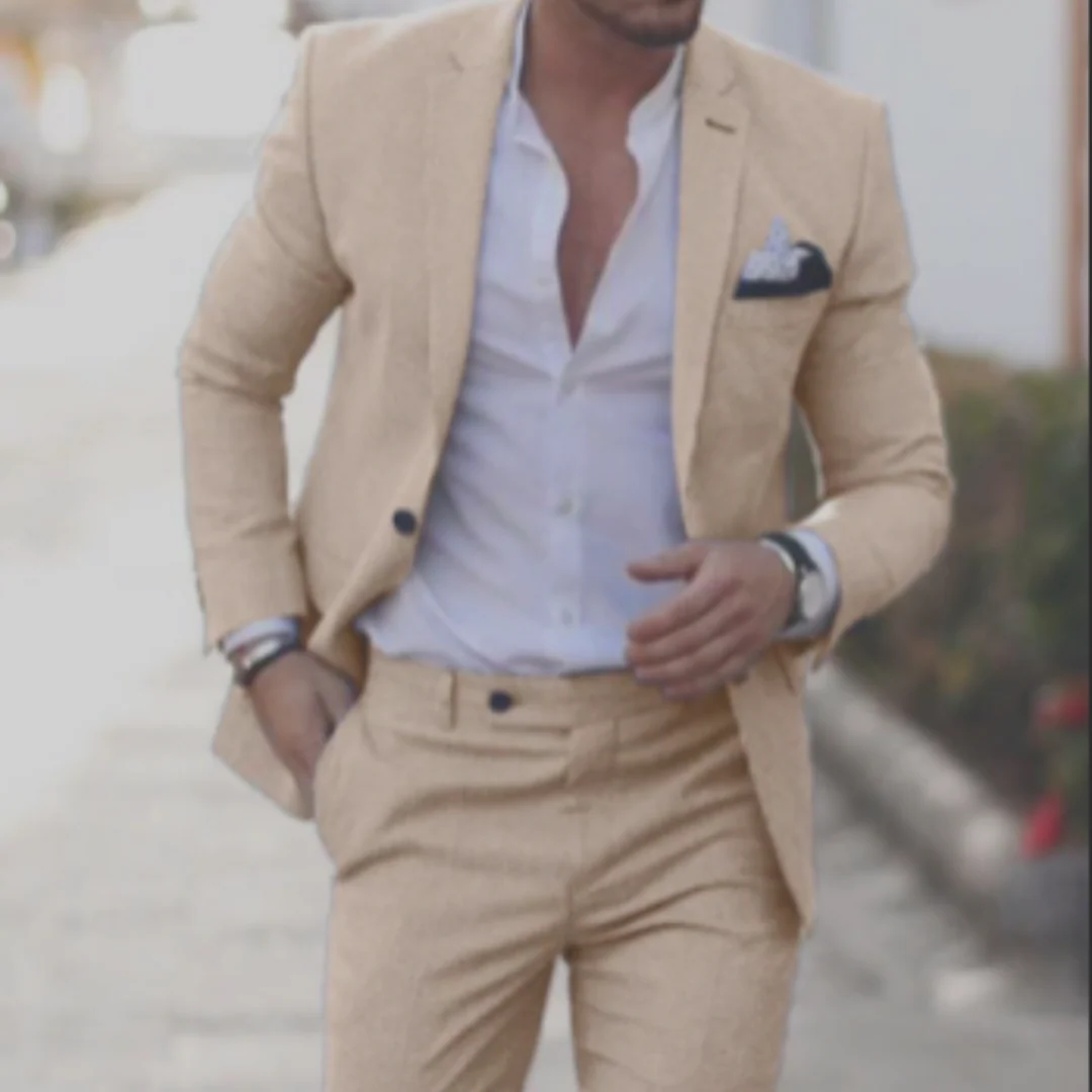 Marcus | Kostym Herr Sommar Blazer Och Byxor - Bild 6