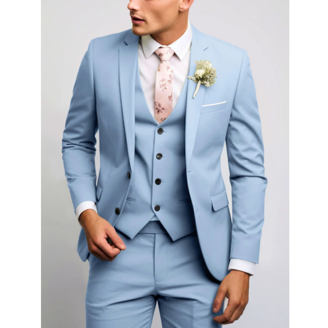 Viktor | Kostym Herr Slim Fit Tredelad - Bild 3