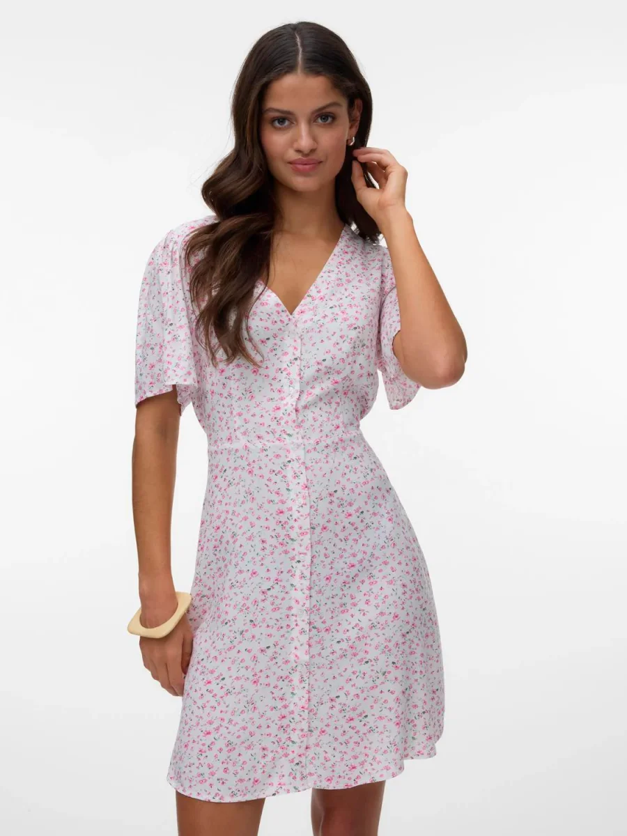 VMALBA Short Dress - Snow White - Bild 8