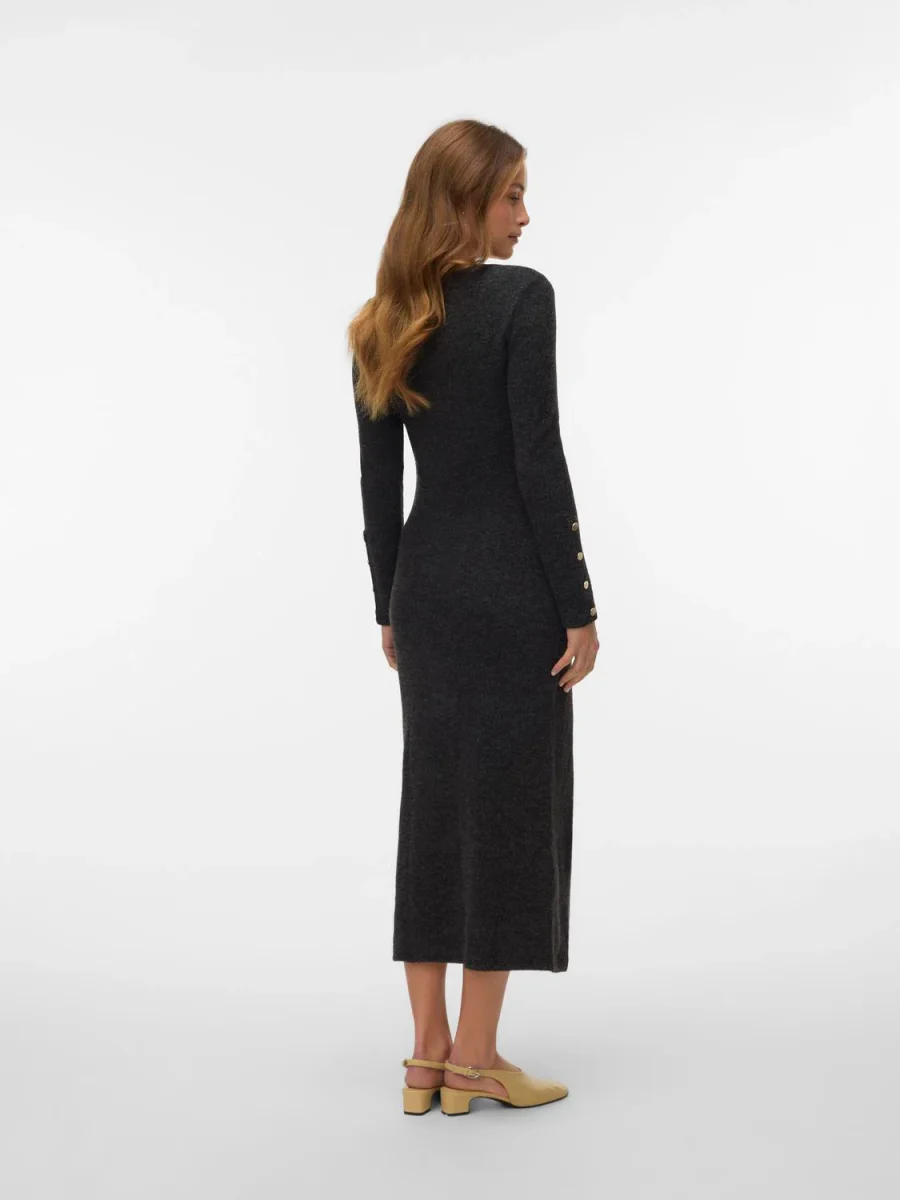 VMHANZO Long Dress - Black - Bild 5