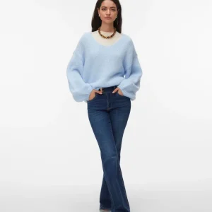 VMMAYBE Pullover - Cashmere Blue