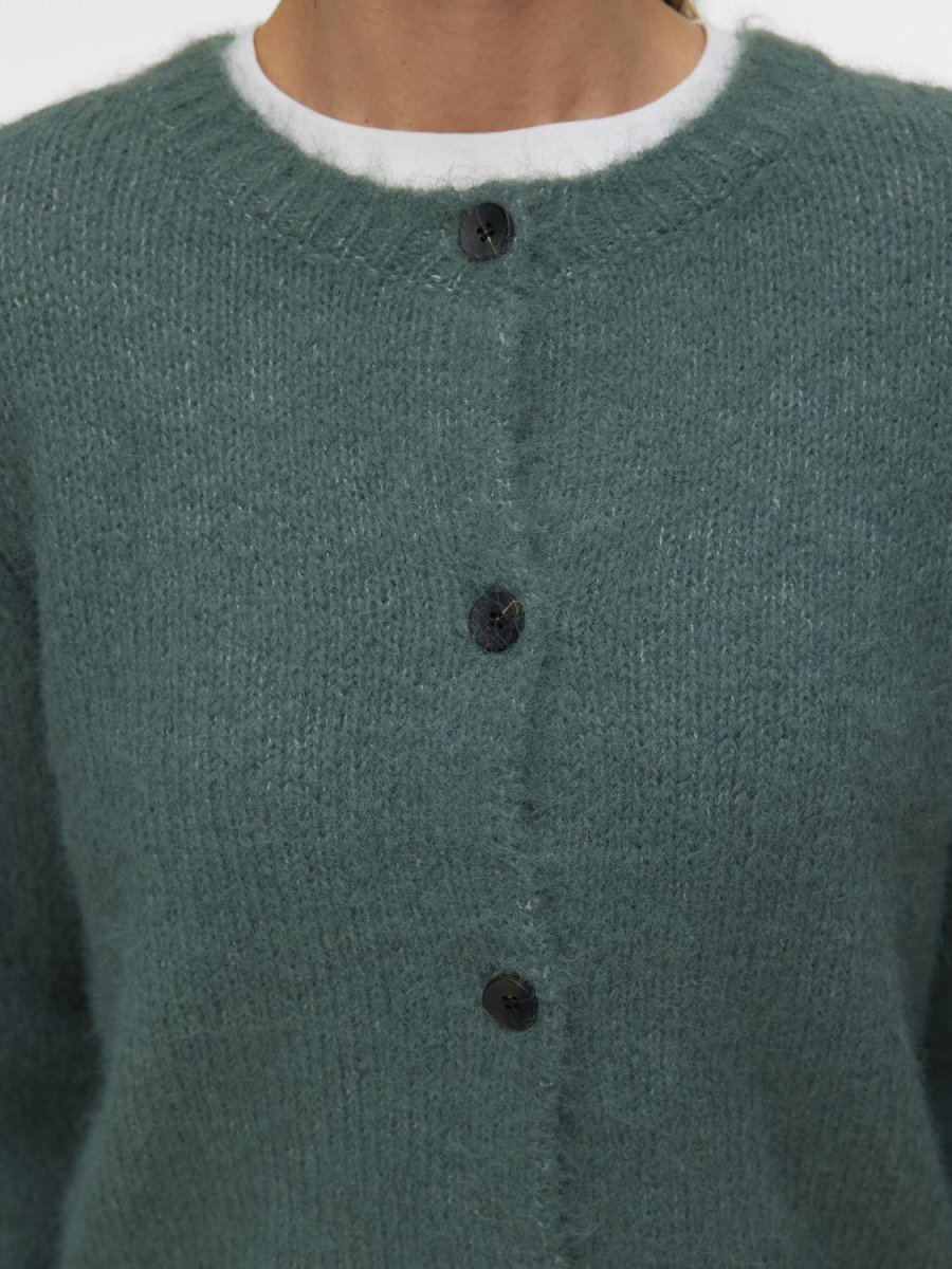 VMNOVAH Knit Cardigan - Balsam Green - Bild 4