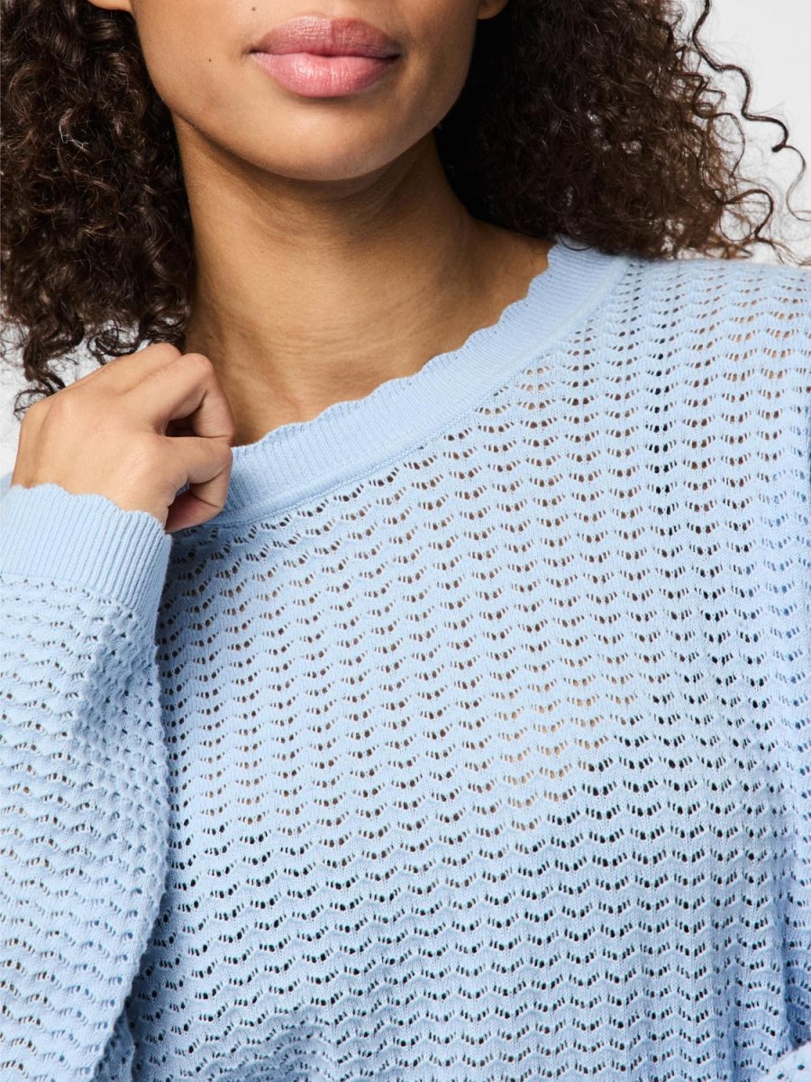 PCSCOUT Pullover - Cashmere Blue - Bild 4