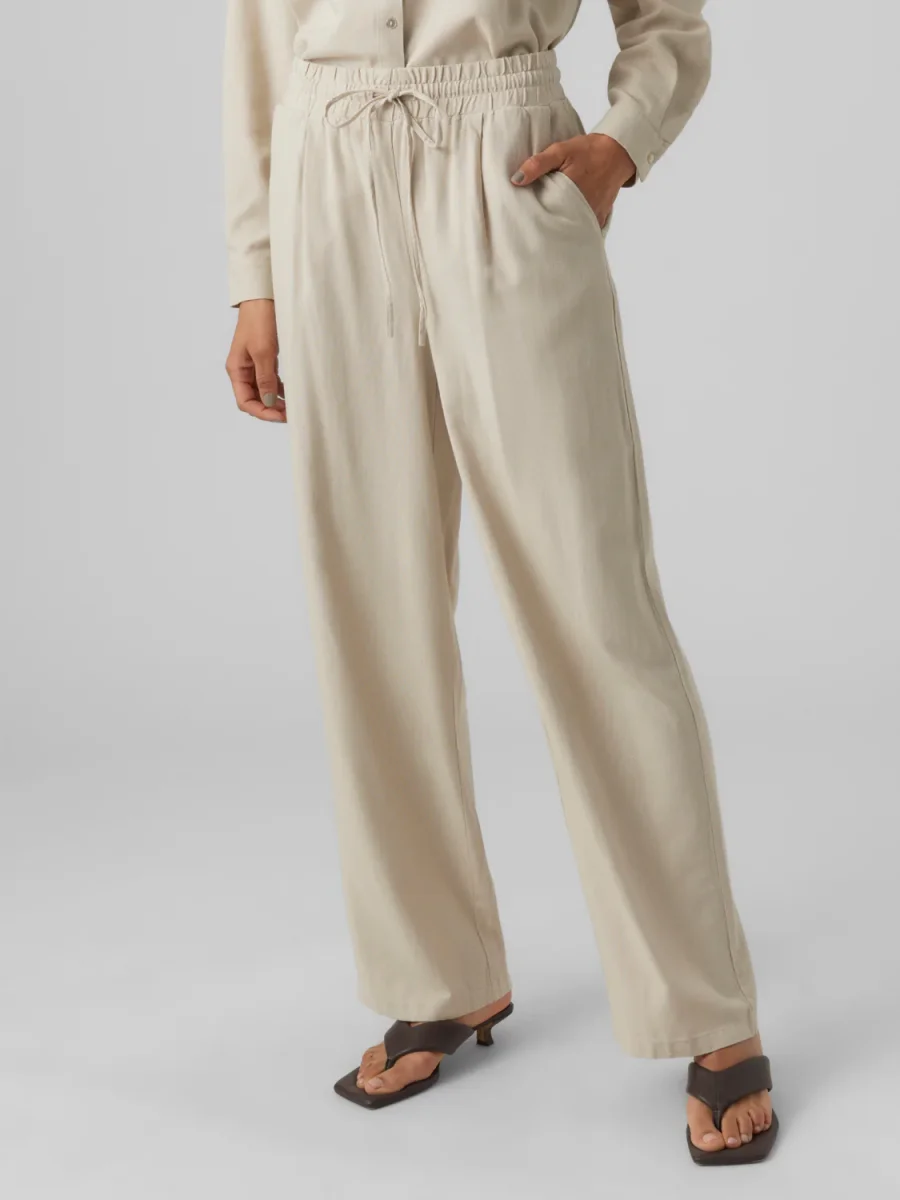 VMJESMILO Pants - Silver Lining - Bild 3