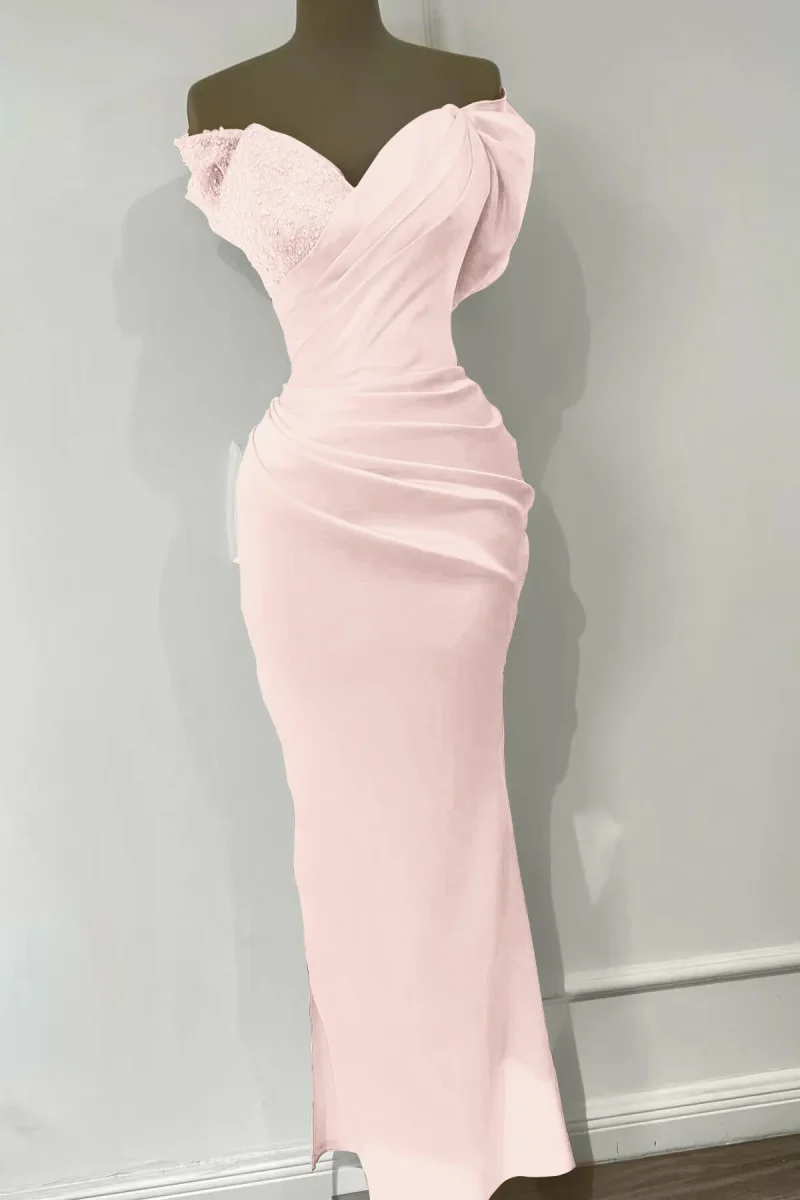 Stunning Orange Sweetheart Off-Shoulder Mermaid Sequin Evening Gown for Special Occasions - Bild 4
