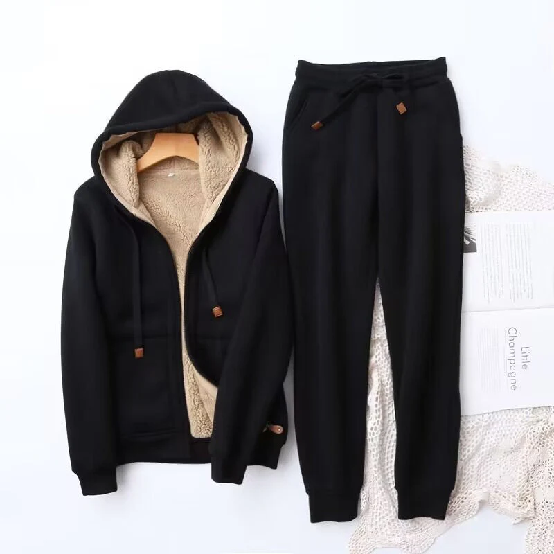 Wilma | Mjukisset Dam Hoodie Och Byxor