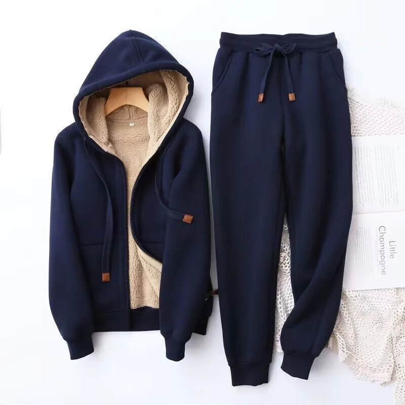 Wilma | Mjukisset Dam Hoodie Och Byxor - Bild 4