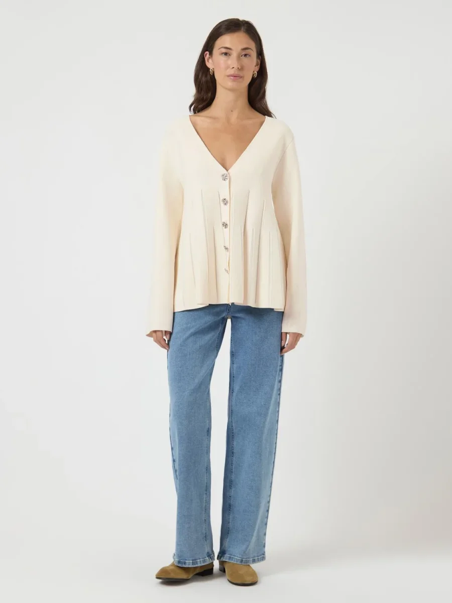 YASMIKLA Knit Cardigan - Pristine