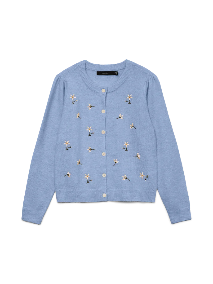 VMFIORELLA Knit Cardigan - Brunnera Blue - Bild 3