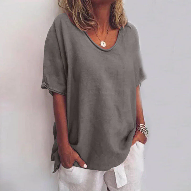 Maja | T-shirt Dam Oversized Lös - Bild 4