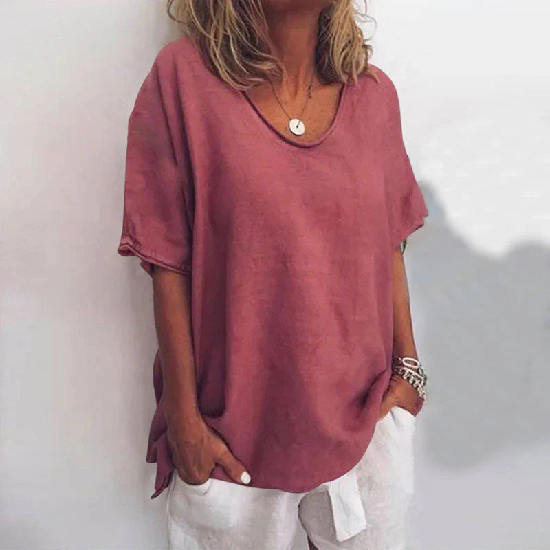 Maja | T-shirt Dam Oversized Lös - Bild 6