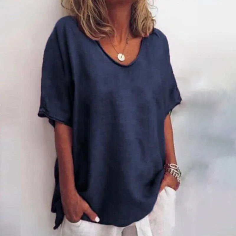 Maja | T-shirt Dam Oversized Lös - Bild 8