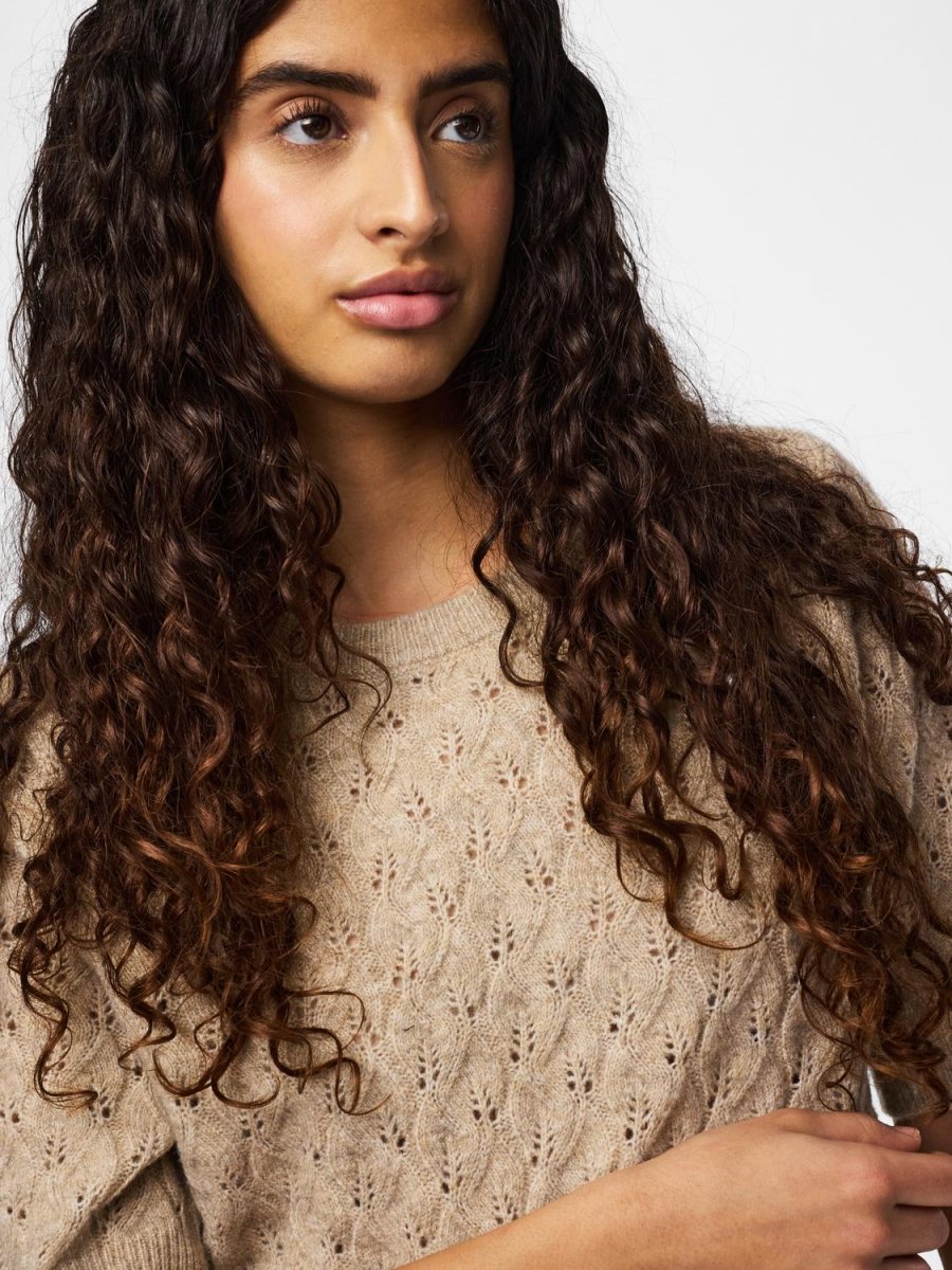 PCLELOU Pullover - Taupe Gray - Bild 4