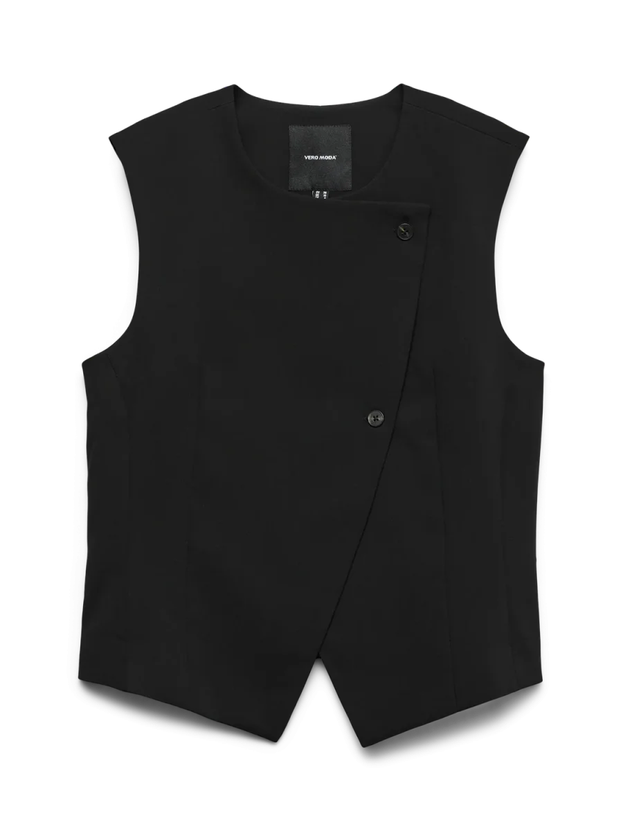 VMPHILINE Tailored Waistcoat - Black - Bild 2